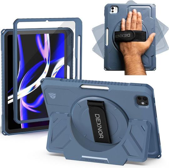 Dexnor Back Cover Rotating Durable Blue (iPad Pro 11 2024 (5th generation))