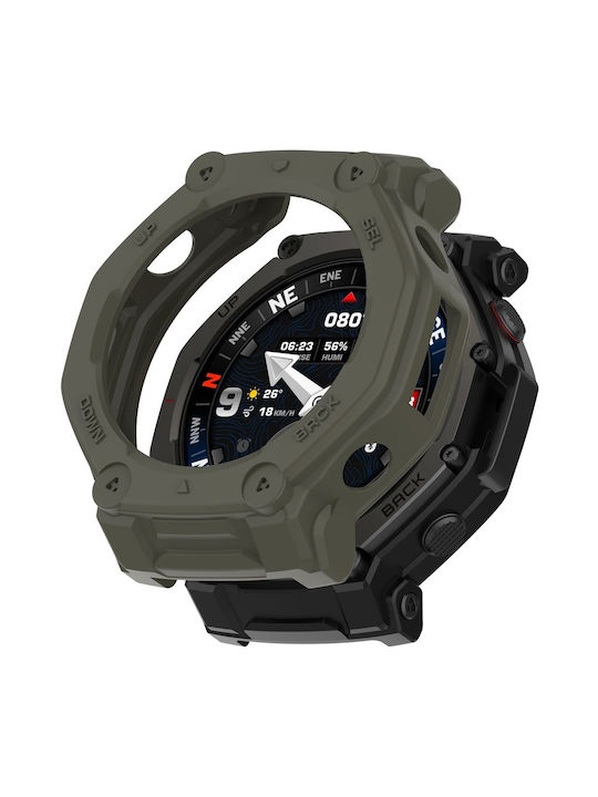 Silikonhülle in Grün Farbe für Amazfit T-Rex 3 Pro Silikonhülle in Grün Farbe für Amazfit T-Rex 3 Pro