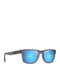 Maui Jim Мъжки Слънчеви Очила с Сива Пластмасова Рамка и Сини Огледални Лещи