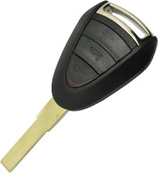 Techstar Auto Key Case 3 Buttons Compatible Porsche 911 Cayman Boxster Carrera Gt Techstar Auto Key Case 3 Buttons Compatible Porsche 911 Cayman Boxster Carrera Gt
