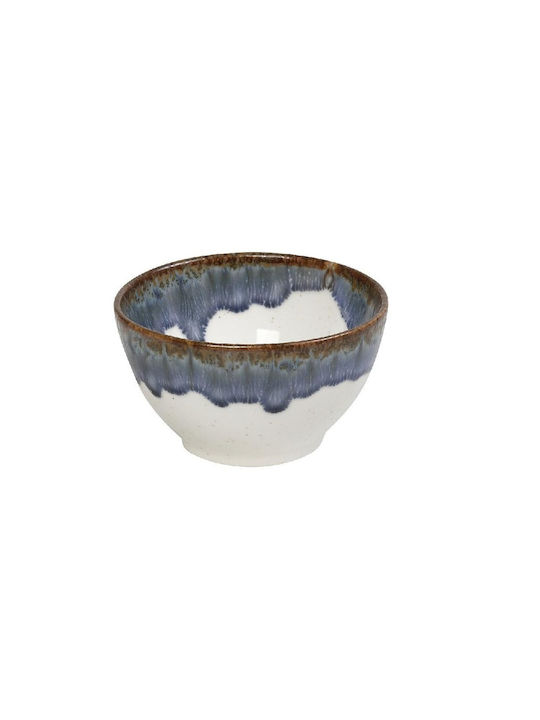 Espiel Essentials Dip-Schüssel Rund Keramik Blau mit Durchmesser 10cm