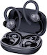 Techsuit AirTune 100 In-ear Bluetooth Handsfree Earphones with Sweat Resistance and Charging Case Black