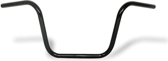 Motorcycle Handlebar Harley-Davidson Black Apehanger Handlebar 12" Rise 1" Black