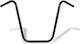Motorcycle Handlebar Harley-Davidson Black Apehanger Handlebar 18" Rise 1" Black