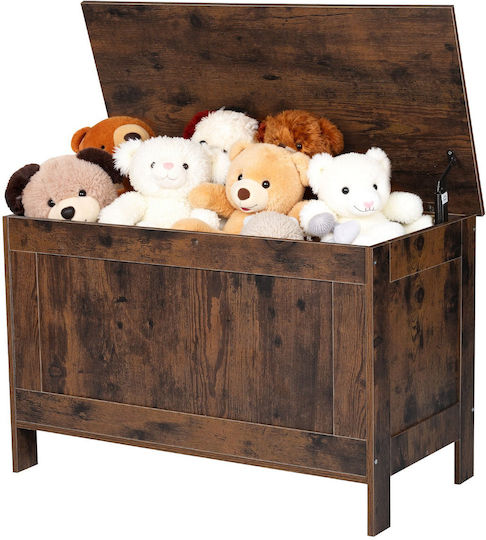 Vevor Children's Storage Box made of Wood Brown 75.4x38.9x48cm 1pcs