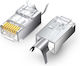 Ugreen Geschirmter Modular Stecker RJ-45 Cat 6a Cat 7 10τμχ 70316