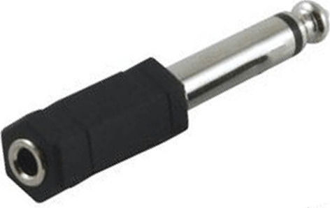 Aa-036 Adaptor 6.3mm Mono Αρσενικό 3.5mm Mono Θηλυκό