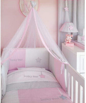 Baby Oliver Σετ Κούνιας Pink 3τμχ