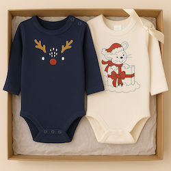 Beboulino Set Pentru Patut White Blue 2buc piese