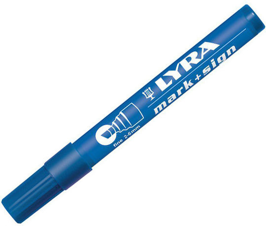 Lyra Permanent Marker 6mm Blau