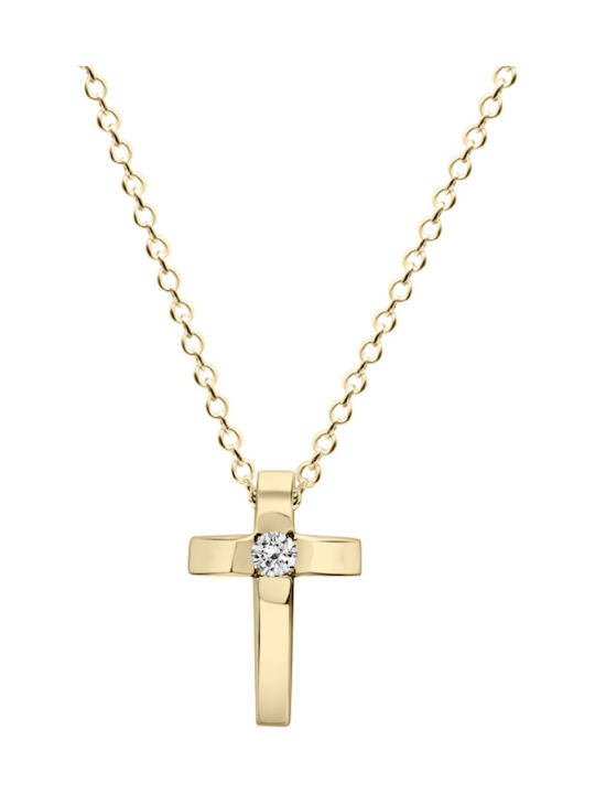 Triantos Gold Cross 9K