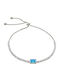 Loisir Women's Bracelet Riviera made of Steel with Zircon