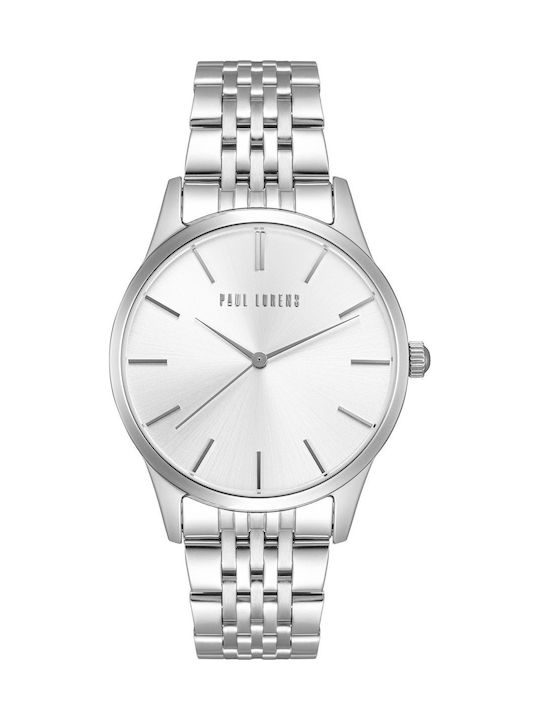 Paul Lorens Women's Watch with Silver Metal Bra...
