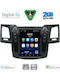 Digital IQ Auto-Audiosystem für Toyota Hilux 2005-2015 (Bluetooth/USB/WiFi/GPS/Apple-Carplay/Android-Auto) mit Touchscreen 4.1"