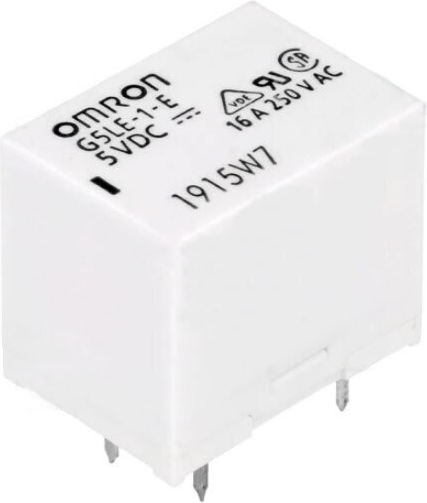 Relais Spdt 5V DC 16A/250VAC Omron G5LE-E