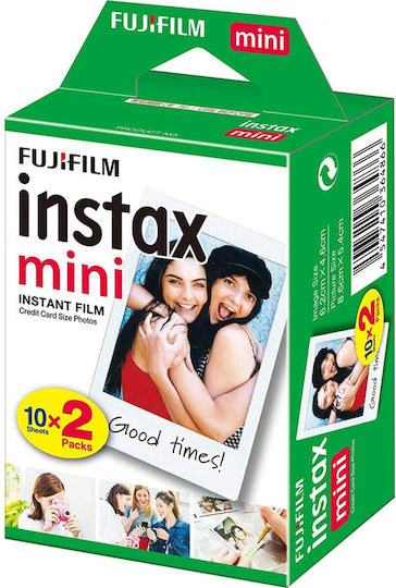 Fujifilm Цвят Instax Mini Instant Филм (2x10 Експозиции) Мангекю