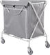 TTS Cleaning Hotel Housekeeping Cart Gray 1pcs