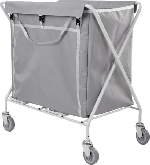 TTS Cleaning Hotel Housekeeping Cart Gray 1pcs
