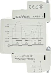 Geyer Еднофазен Напрежение Монитори HRN-113