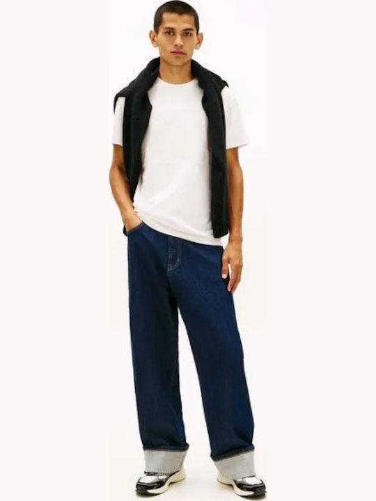 Tommy Hilfiger Neck T-Shirt Ecru Tommy Hilfiger Neck T-Shirt Ecru