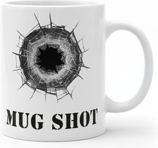 Humorous Mug Ceramic White