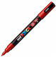 Posca PC3M Ανεξίτηλος Μαρκαδόρος Κόκκινος 1.3mm