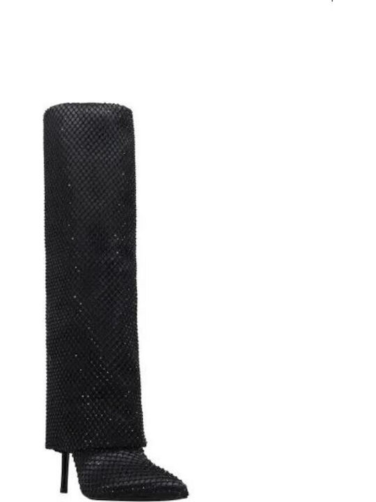 Kalogirou Damenstiefel Schwarz