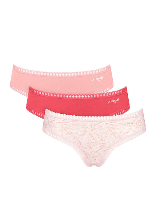 Sloggi Βαμβακερά Femei Șir de caractere 3Pack c...