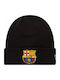 Cuff Beanie Beanie Knitted in Navy Blue color