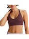 Heart Into It Women's Bra without Padding Brown