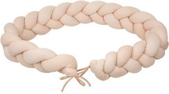 Bimbidreams Geflochtene Gitterbettumrandung Innen Salmon 210cm