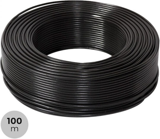 U/UTP Cat.6 (Gigabit) Network Cable Ethernet Outdoor 100m Black