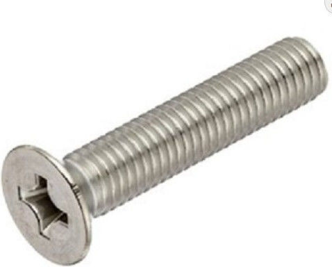 Maschinenschraube Inox mit Länge 5mm 10Stück Trapezförmig