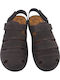 Leder Herrensandalen in Braun Farbe