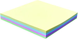 Σετ 100 Χαρτάκια Αυτοκόλλητα Χρωματιστά 7,6x 7,6cm 30101351 Περιλαμβάνει 6 Τεμ