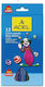 Adel Set de creioane colorate cu vârf gros 12buc Pachet de 6 ambalaje