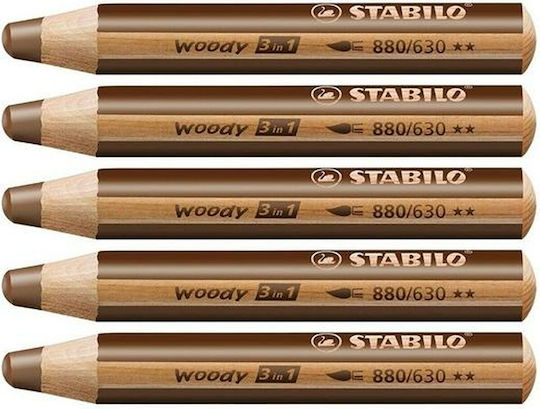 Stabilo Woody Комплект цветни моливи 5бр Пакет от 1 опаковки