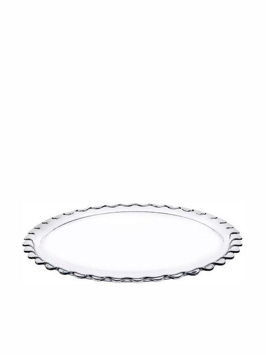 Espiel Maxi Servierplatte Glas Transparent 37x37cm 1Stück