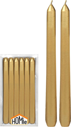 HOMie Gold Taper Candle