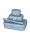 Koziol Plastic Lunch Box 3pcs