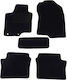 Car Mats Carpet Economy Quality Black Compatible Hyundai i20 Set 2020-present 5 Pieces