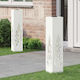 vidaXL Set of 2 Solar Lights Street Warm White ...