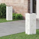 vidaXL Set of 2 Solar Lights Street Warm White ...