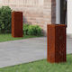 vidaXL Set of 2 Solar Lights Street Warm White ...