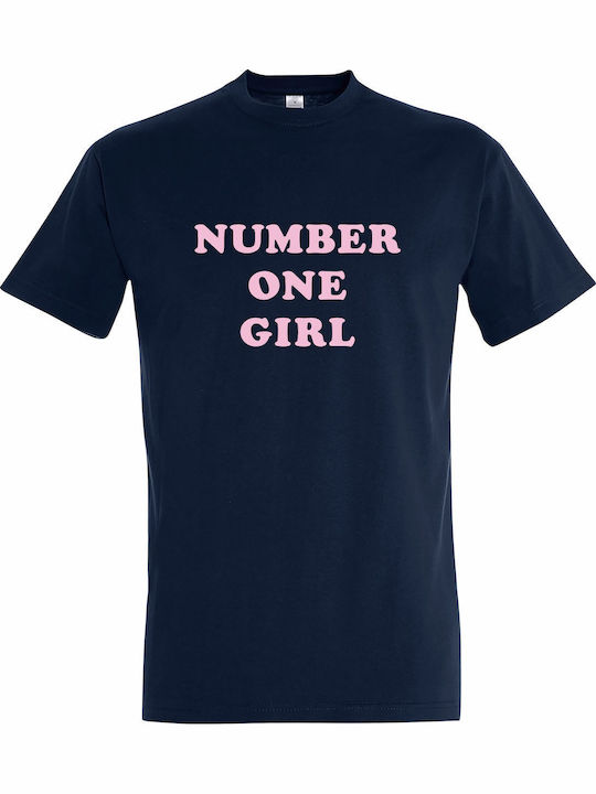 kirikoko Παιδικό T-shirt French Navy Rosé Numbe...