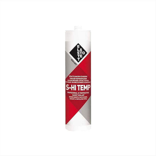 Elastotet S-hi Temp Construcție Temperatură înaltă Roșie 280ml 1buc