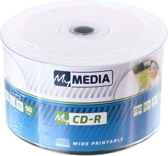 Verbatim Recordable CD-R 52x 700MB Cake Box 1pcs
