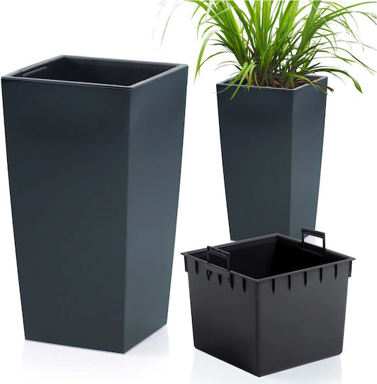 Prosperplast Urbi Plant Pot Gray Prosperplast Urbi Plant Pot Gray