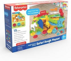 Fisher Price Bildo Safari Spiel-Set Dose Knete 15er Pack 862-80270