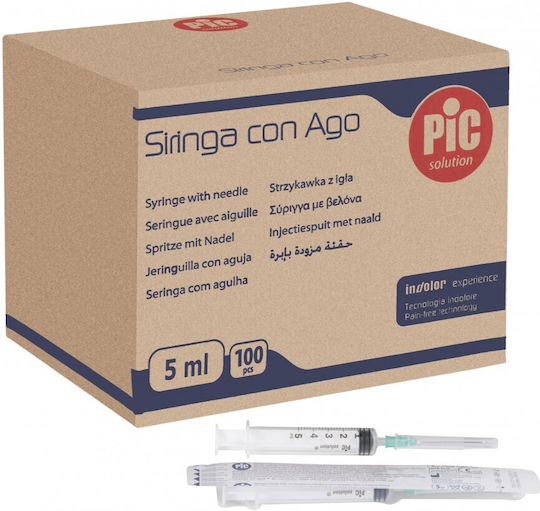 PiC Solution 21G x 1 1/2" 5ml 100Stück